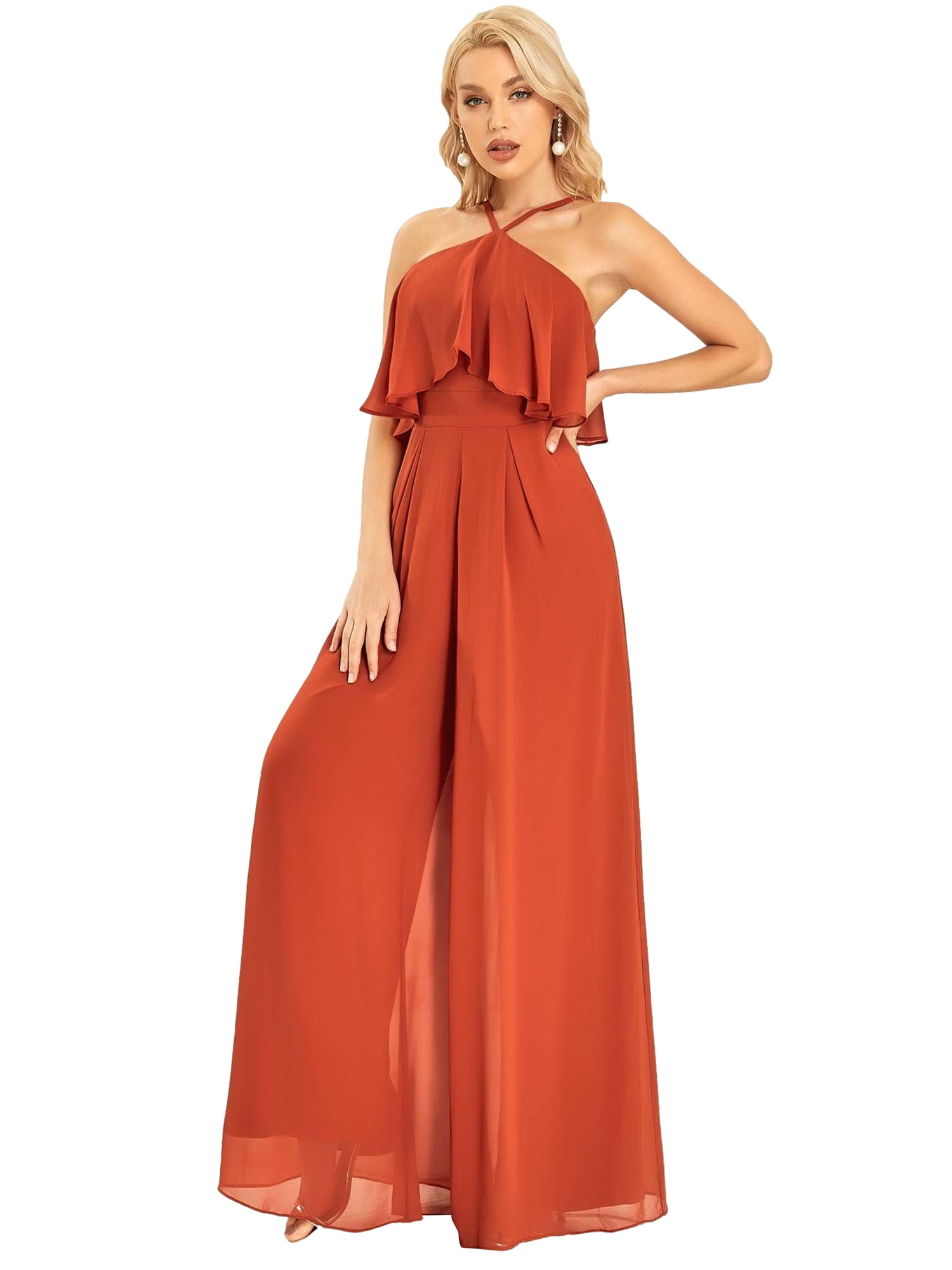 Loose Jumpsuit for Bridesmaid Dress ...